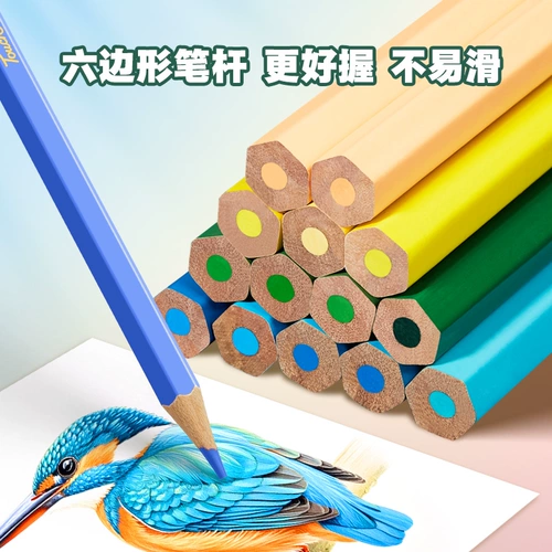 Стираемая художественная масляная краска для карандашей для школьников для рисования, детская кисть для детского сада, комплект, 48 цветов, 24 цветов