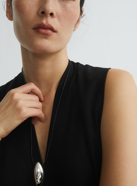 新款不规则吊坠时尚高级感小众设计百搭冷淡风项链
