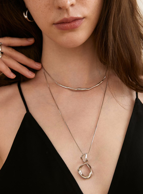 风穴小众简约双层项链
