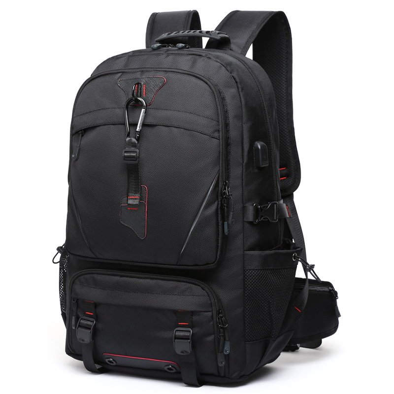 2021新款旅行男士出差大容量登机包 韩锦双肩背包