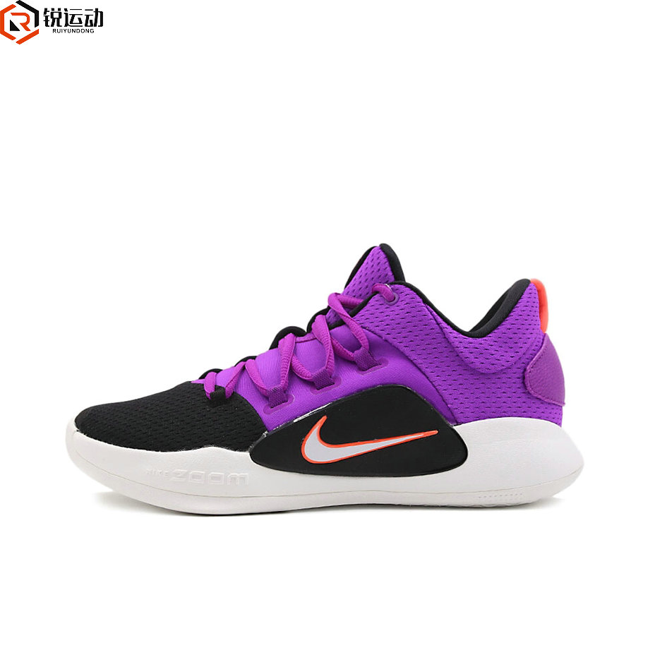 Nike/耐克男子 HYPERDUNK X实战耐磨气垫缓震篮球鞋 FN3441-101-图3
