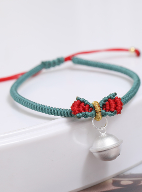 公主风圣诞节礼物手绳小红书同款