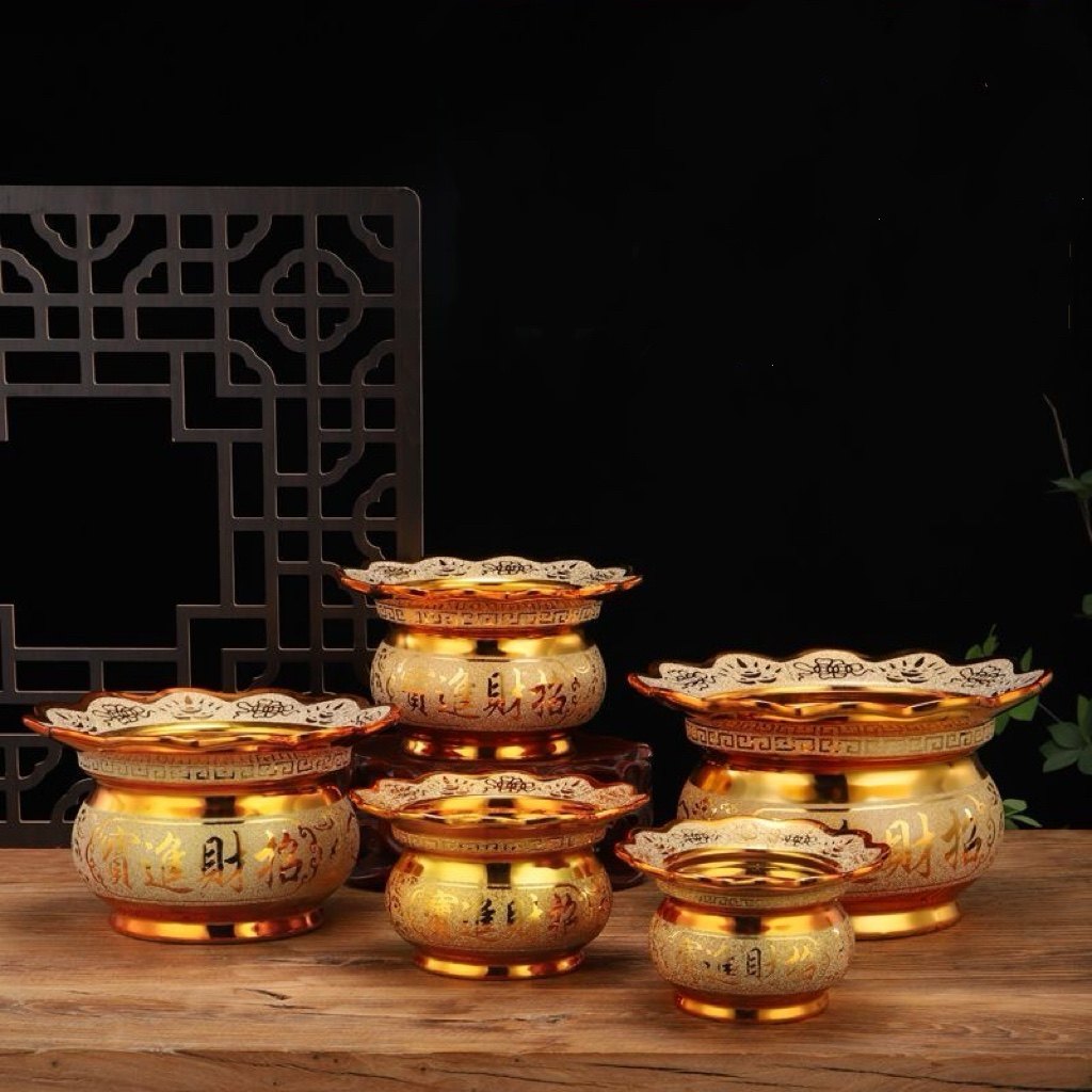 香炉家用室内陶瓷烧香炉香薰插香大香炉上供沙金供佛小香炉碗佛具,淘宝优惠券,粉丝福利购,淘宝优惠卷