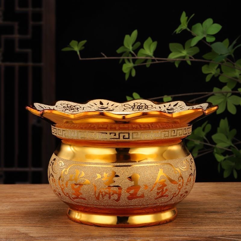 香炉家用室内陶瓷烧香炉香薰插香大香炉上供沙金供佛小香炉碗佛具,淘宝优惠券,粉丝福利购,淘宝优惠卷