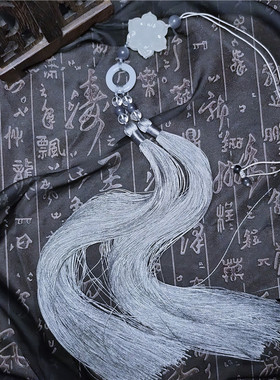 原创汉服腰佩禁步宫绦吊坠挂绳