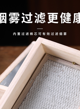 隔姜灸铺灸谢氏艾灸盒子实木家用腰腹艾灸箱美容院同款艾灸工具