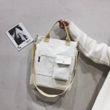 Шоппер, универсальная сумка для телефона, брендовый тканевый мешок, свежая небольшая сумка, сумка на одно плечо