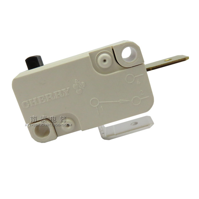 原装进口德国樱桃 CHERRY D3B 微动开关 CD3BY 无柄 8A 2脚 1常开