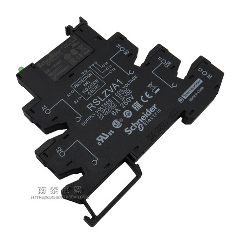 原装正品施耐德薄型继电器RSL1PVBU薄片式接口 RSL1AB4BD+RSLZVA1-图0