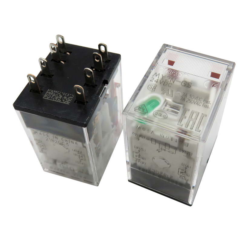 原装正品 OMRON欧姆龙继电器 新款 MY2N-GS DC24V 8脚 替代MY2N-J