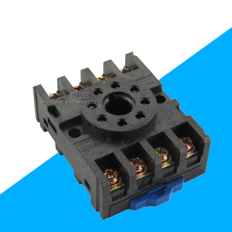 正品正泰继电器底座 CZF08A(配JQX JTX-2C MK JSS48A圆8脚插座_虎窝淘