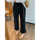 Love manta ray slim fit casual pants pencil pants