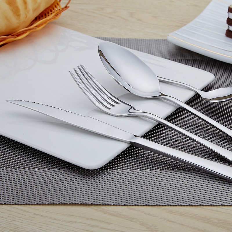 western other tableware steak cutlery set knife fork spoon - 图2