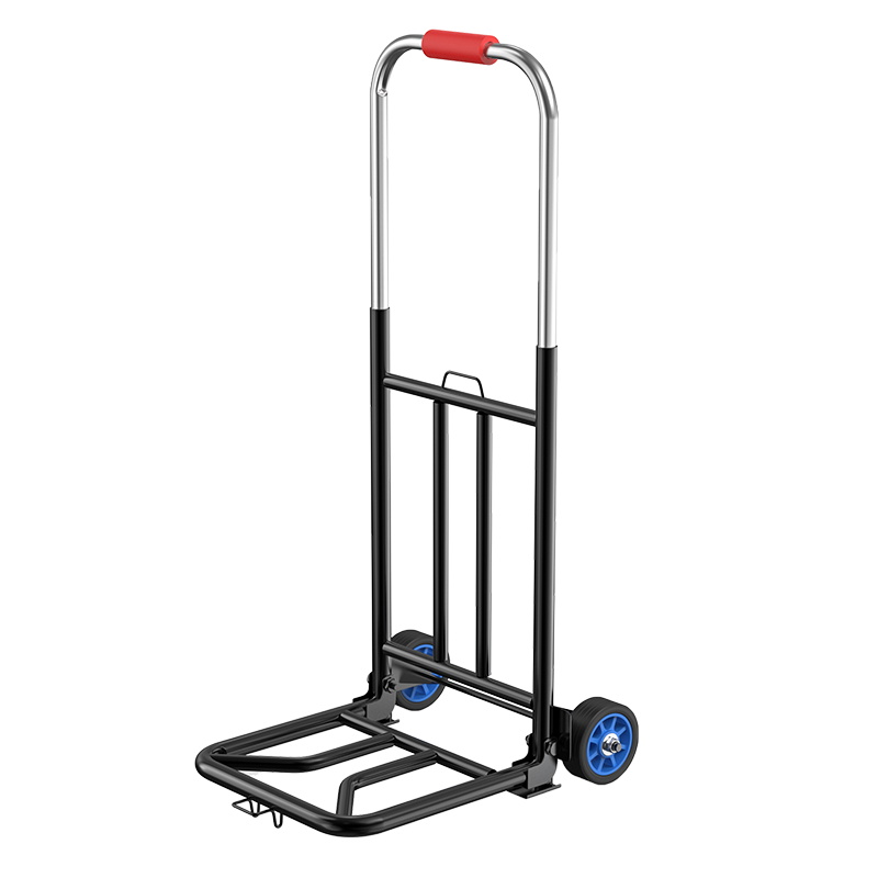 Folding hand cart shopping cart carrying Trail trolley-图3