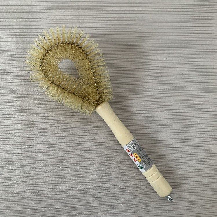 厨房仿猪鬃不粘油刷子木柄洗碗刷 除油刷仿猪毛刷不伤手清洁锅刷,淘宝优惠券,粉丝福利购,淘宝优惠卷