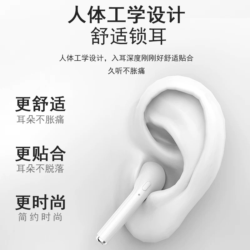 安卓手机通用 vivo 小米 oppo 无线蓝牙耳机双耳运动单入耳式迷你苹果 安卓手机通用 vivo 小米 oppo 无线蓝牙耳机双耳运动单入耳式迷你苹果