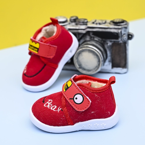 Демисезонная тканевая детская флисовая спортивная обувь для мальчиков для раннего возраста для девочек, коллекция 2021, мягкая подошва