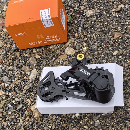 速瑞达M520山地自行车后拨大鸡腿单盘8-12速短腿长腿通指拨变速器 - 图0