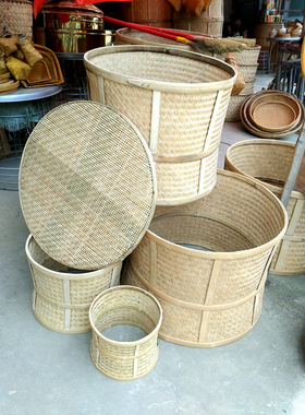 烘焙笼茶叶提香机药材食品竹编