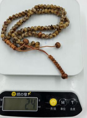 巴基斯坦椰枣核99颗6MM泰斯比哈精选盘珠回族念珠
