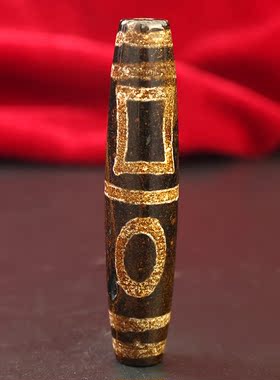 男女款项坠手编饰品古玩两眼天珠