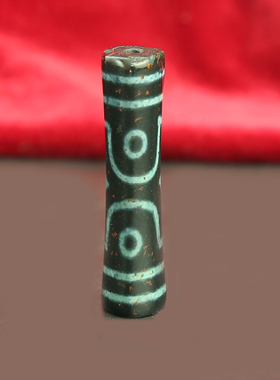 藏传天珠百搭古董吊坠