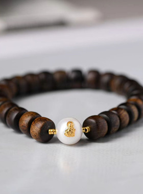 原创手作文莱沉水苹果珠