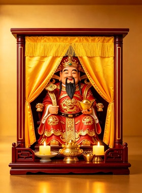 佛龛门帘定制神像遮挡帘佛帘布高档贡缎门帘家用神龛门帘神坛门帘