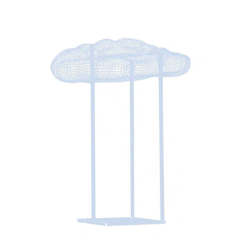 不锈钢镂空云朵雕塑乡村景观铁艺编织工艺品摆件户外园林装饰美陈,淘宝优惠券,粉丝福利购,淘宝优惠卷