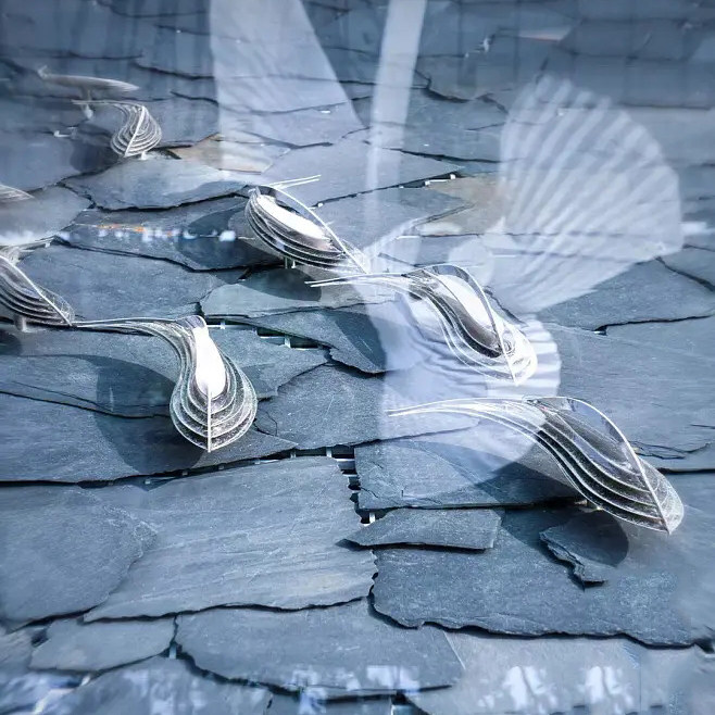 户外不锈钢镂空小鱼雕塑售楼处商场花园水景池造景景观装饰摆件品,淘宝优惠券,粉丝福利购,淘宝优惠卷