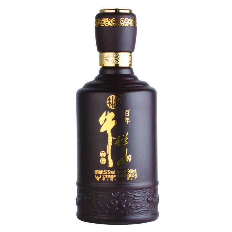 牛栏山二锅头秘酿福酒精品52度500ml*6瓶浓香型白酒 整箱装