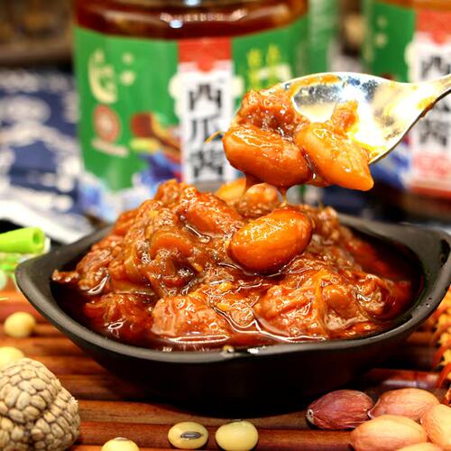 舌尖上的中国美食菏泽特产西瓜酱豆瓣酱黄豆酱东明黄河古道双润 - 图1