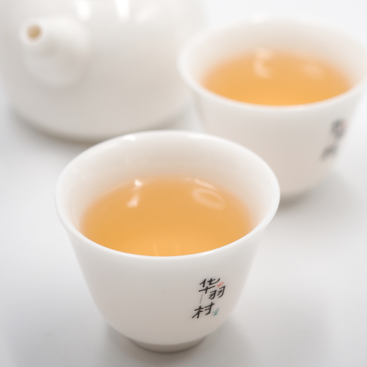 华羽村福鼎白茶三野居峦2019年寿眉茶饼350g收藏送礼 - 图0