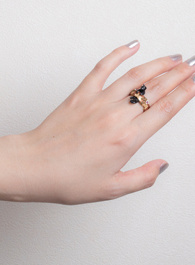 Palnartpocx4F钻桶猫咪戒指