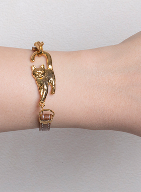 Palnartpocx4F皮带猫咪手镯