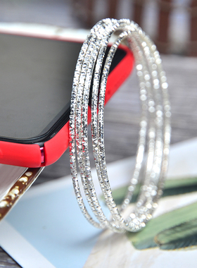 儿童配饰银色奖励礼品玩具手环