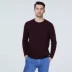 Tianshan 2019 nam mới tinh khiết áo len cashmere cổ tròn áo len áo len hoa kim cương giản dị áo len nam - Áo len Cashmere