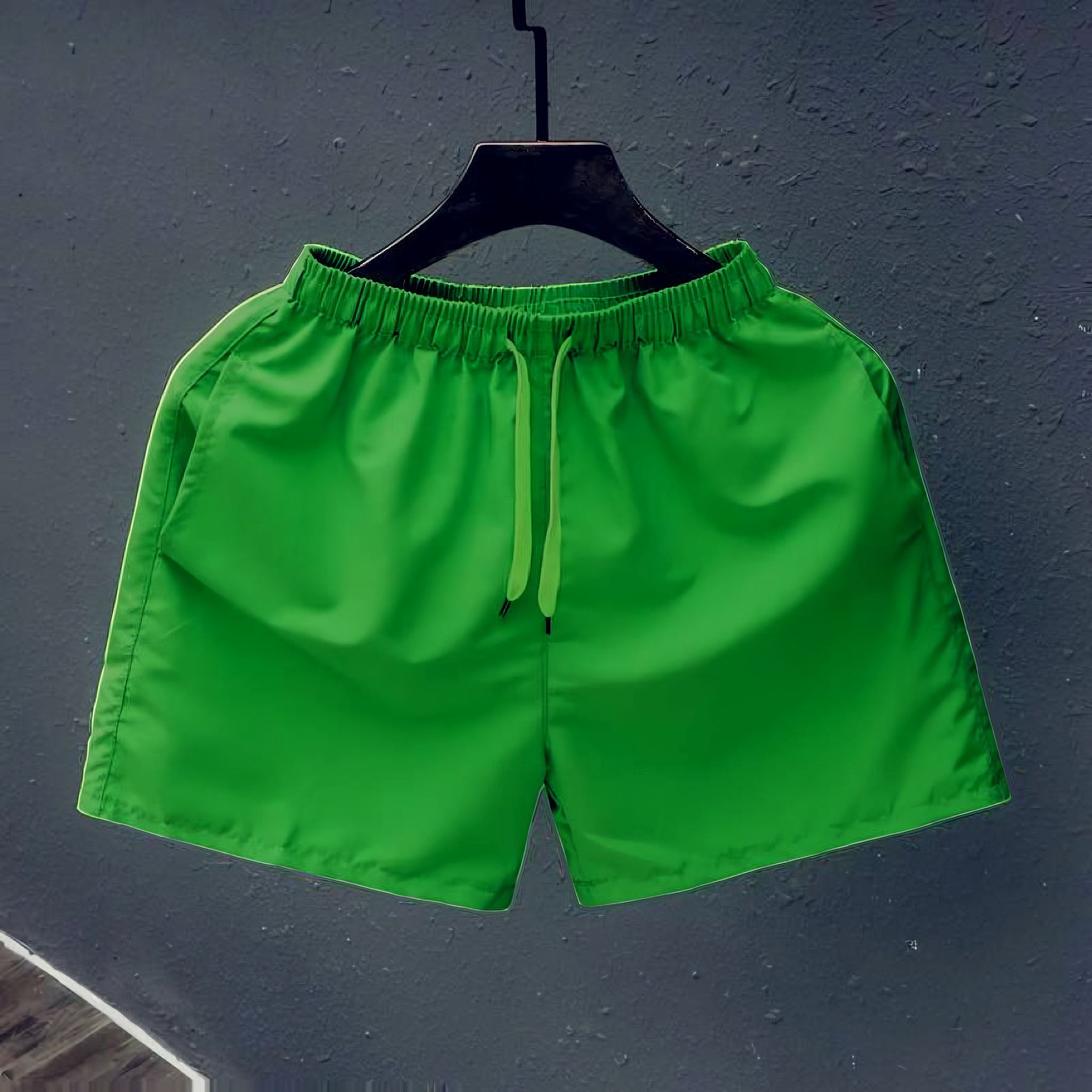 网红短裤男潮流宽松纯色沙滩裤社会精神小伙大裤衩外穿运动三分裤,淘宝优惠券,粉丝福利购,淘宝优惠卷