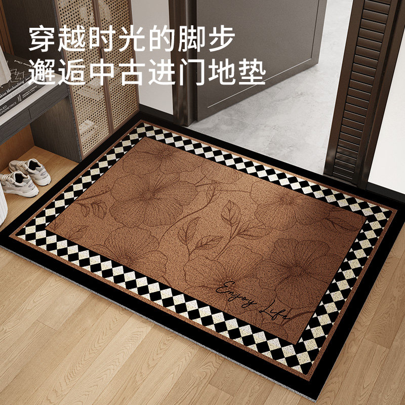 入户门地垫进门大门口丝圈门垫2025新款耐脏脚垫防滑除尘玄关地毯,淘宝优惠券,粉丝福利购,淘宝优惠卷