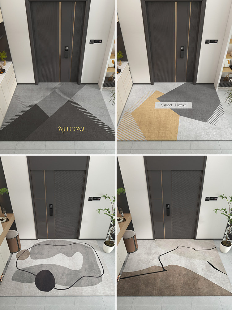 地垫入户门垫pvc免洗可擦进门门口脚垫2023新款玄关耐脏皮革地毯,淘宝优惠券,粉丝福利购,淘宝优惠卷