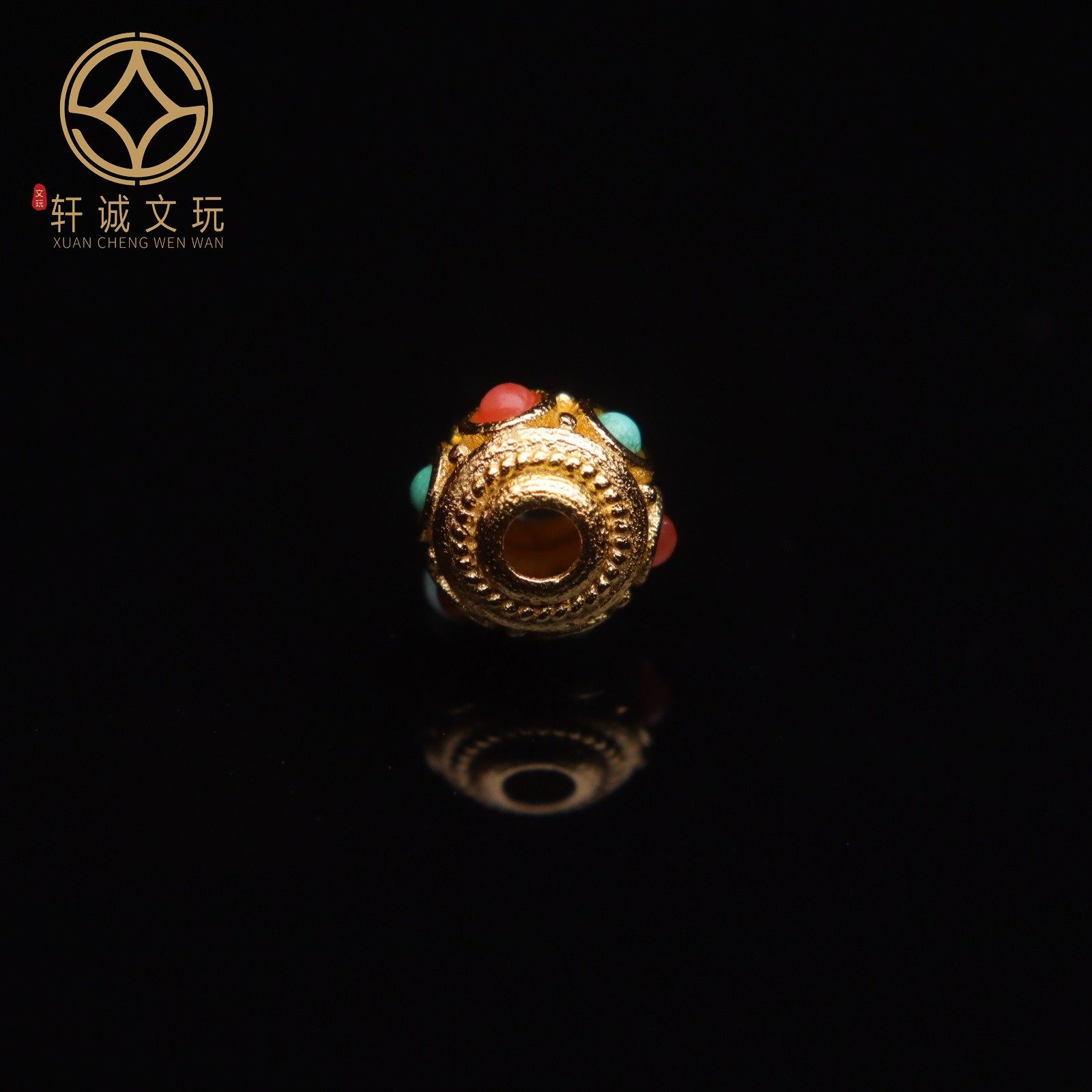 原创银镀金转运珠子蜻蜓眼隔珠背云手链配件diy手链吊坠配饰材料,淘宝优惠券,粉丝福利购,淘宝优惠卷