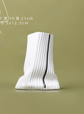 妖及现代北欧创意售楼处花艺摆件