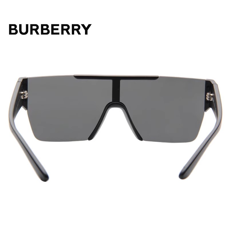 BURBERRY博柏利 一片式墨镜男女明星款ins潮酷印花logo太阳镜4291 - 图3