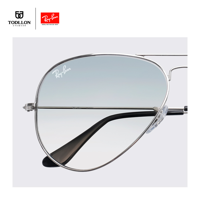 RayBan雷朋渐变墨镜经典飞行员偏光防晒太阳镜开车官方正品RB3025