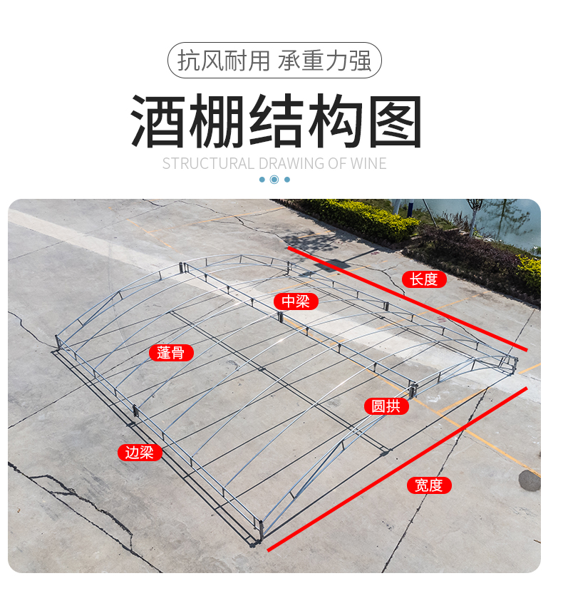 雨棚油布遮阳棚户外防雨农村酒席帐篷加厚停车蓬摆摊屋檐家用棚子-图1