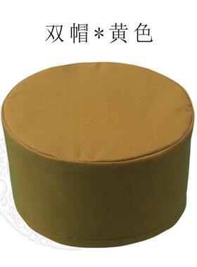特价特价单帽僧帽和尚帽尼姑帽子居士帽法帽冬季保暖毛棉帽咖啡色