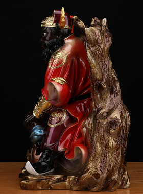 道家钟馗神像钟正南像体真身钟天师树脂佛像家用供奉摆件钟进士像