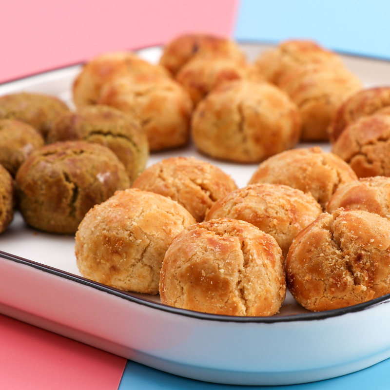 秦皇岛特产礼盒北戴河糕点秦榆龙眼酥手工传统手工零食点心酥