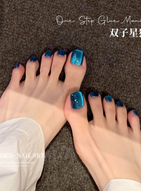 恩妮诗双子星猫眼懒人一步胶美甲