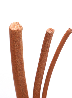 牛皮原色复古按压扣手链